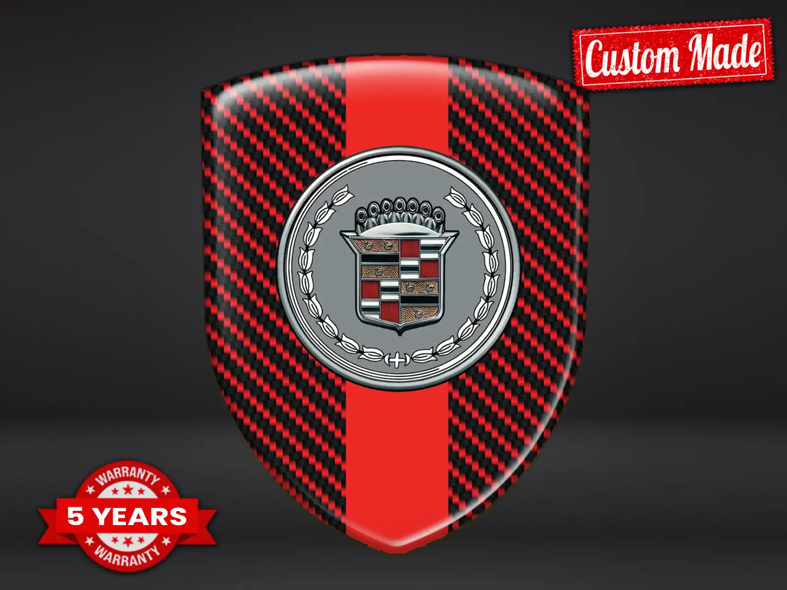 Cadillac Pegatinas Grandes De Coche Estilo Universal Resistente ST